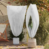 Šalčio Apsauginiai Augalų Fleece Dangčiai 5 pcs Balta kaina