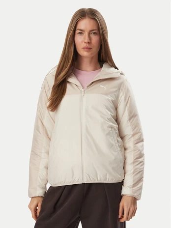 Puma Demisezoninė striukė Ess 688383 Smėlio Regular Fit