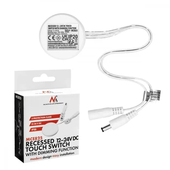 Flush-mount touch switch MCE825