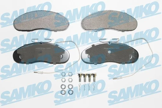 Stabdžių trinkelių rinkinys, diskinis stabdys SAMKO 5SP580