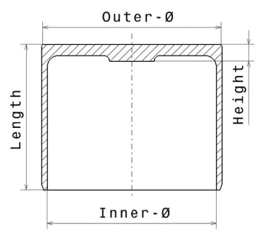 Svirtis/kumštelis KOLBENSCHMIDT 50007956