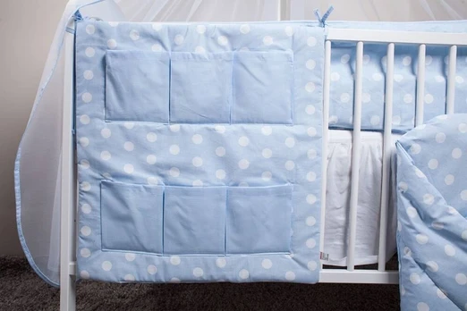 Organizer for the bed - 60/60 - KROPKI - MIX