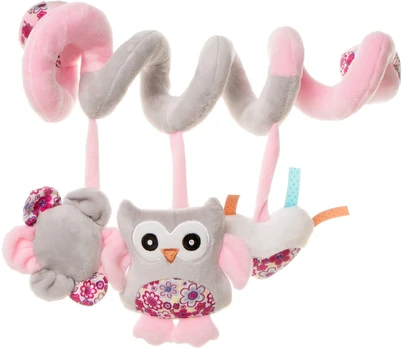 4 BABY OP07 P&E Spiralinis pliušinis spiralinis žaislas OWL