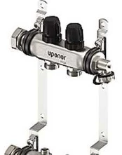Uponor Vario S fordelerrørsæt 2 kredse x 3/4" Euro