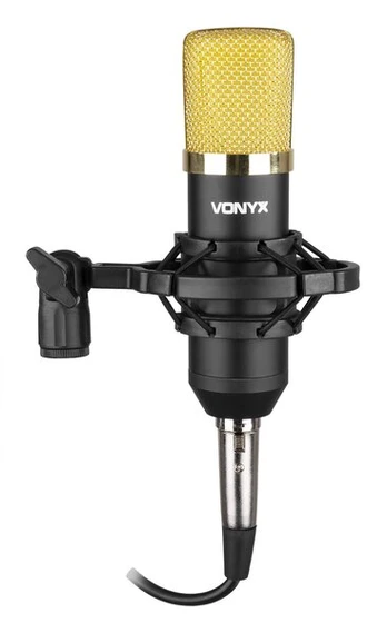 Kondensatorinis mikrofonas Vonyx CM400B Studio, 173.404