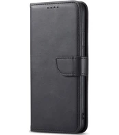 Juodas dėklas Apple iPhone 16E / 17E telefonui "Wallet Case"