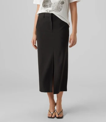 Vero Moda sijonas moterims, juodas, M