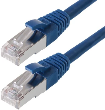 Verschiedene Helos patch cable S/FTP Cat 6 mėlyna 10,0 m