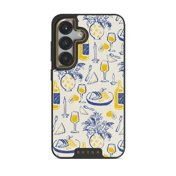 Couvert - Samsung Galaxy S25 Case, Elite Dark (Magnetic) / Gold