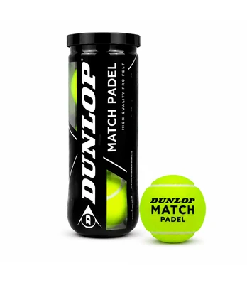 Padel teniso kamuoliukai DUNLOP MATCH