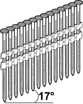 Vinys Essve 772485; 2,8x75 mm; 17°; 1300 vnt.