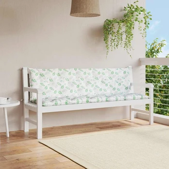 Suoliuko pagalvėlės, 2vnt., 180x50x7cm, audinys, su lapais