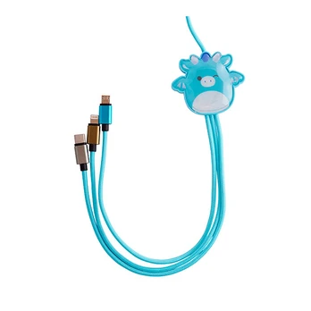 Squishmallows 3in1 charging cable (1.2M) Tatiana