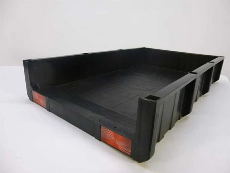 Berg Large Trailer - Container, juodas