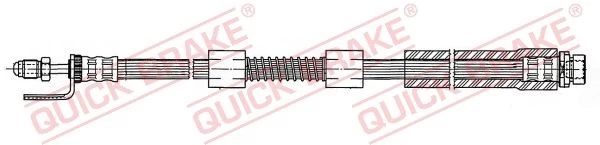 Stabdžių žarnelė QUICK BRAKE 37.928