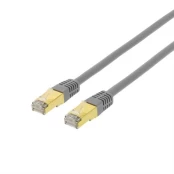 Kabelis DELTACO S/FTP, Cat7, 0,3m pilka / STP-703 kaina