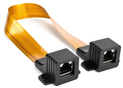 Plokščias Lan Rj45 lango praėjimas, 23cm