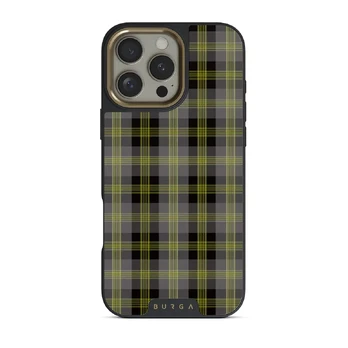 Evergreen - iPhone 16 Pro Case, Elite Dark (MagSafe) / Gold