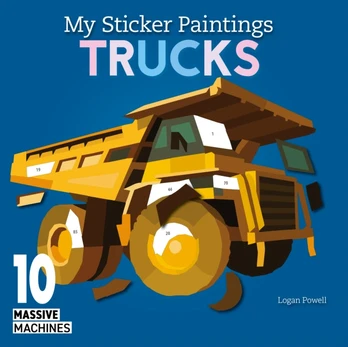 My Sticker Paintings: Trucks