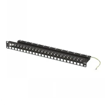 Black Box BLACKBOX CAT6A BLANK PATCH PANEL, 24-PORT - 24 PORT