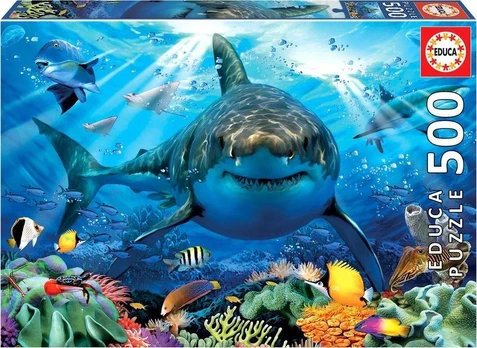 Dėlionė Educa Puzzle 500 Baltasis G3