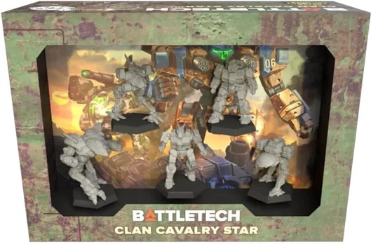 Catalyst Game Labs BattleTech: Clan Cavalry Star