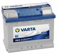 Akumuliatorius VARTA 60Ah 540A (D24)