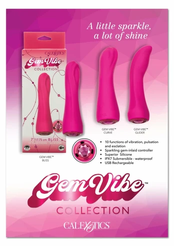 CalExotics Gem Vibe Display Shelf Card - Promotional POS Accessory