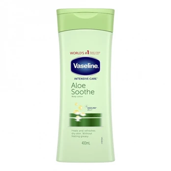 VASELINE ALOE SOOTHE kūno losjonas, 400 ml
