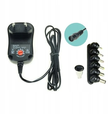 Universalus adapteris fitneso įrangai 3-12 V - 1a