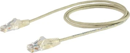 StarTech CAT6 CABLE - 3 M - Pilkas / SNAGLESS - 28 AWG VARINIS LAIDAS kaina