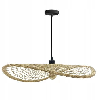Šviestuvas App1541 pintas bambukinis boho 60 cm