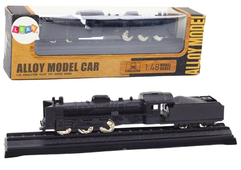 Metalinis traukinio modelis, 1:48, juodas