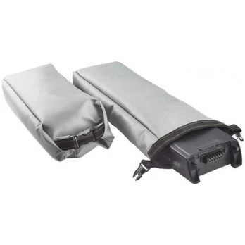Mirage akumuliatoriaus dangtelis Ebike Battery Safe Michel 66 x 25 cm sidabrinis