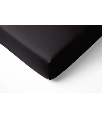 Trikotažinė paklodė su guma Anthracite, 180x200 cm