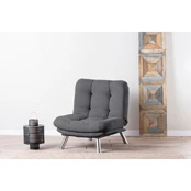Fotelis Misa Solo-Grey Pilka kaina