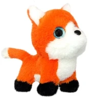 Pliušinis žaislas Wild Planet Fox, oranžinis, 17 cm
