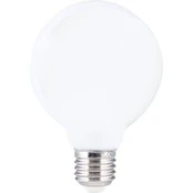 LED stiklo lempa E27 6W G80 opal dimmable