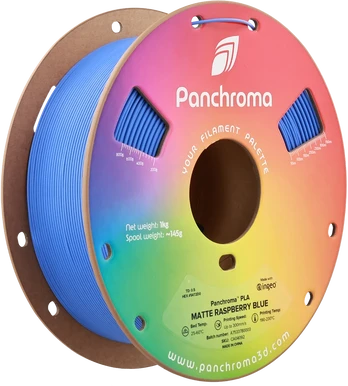 Polymaker Panchroma PLA Matte plastikas 1kg 1.75mm - Raspberry Mėlyna