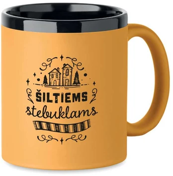 Graviruotas puodelis "Šiltiems stebuklams"