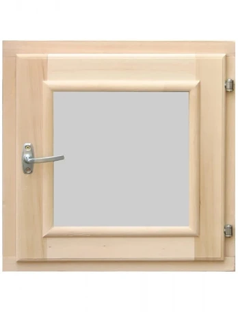 Pirties langas dvigubo stiklo, pušis