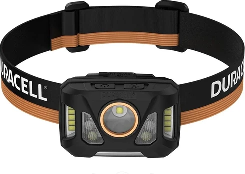 Duracell DH1000R Headlamp juodas, oranžinis