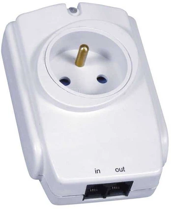 Emos Surge protector 918J - clutch, baltas