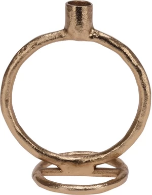 Žvakidė A98030150, metalas, 20 cm, aukso