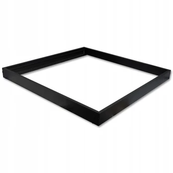 Tvirtinimo rėmas MasterLED 60x60, juodos spalvos LED panelės priedas