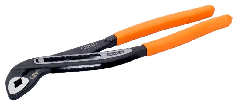 Santechninės replės (reguliuojamos) Bahco 250mm, max 61mm