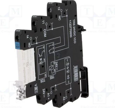 Weidmuller Przekaźnik pramoninis 1P 6A 24V DC TRS 24VDC 1CO (1122770000)