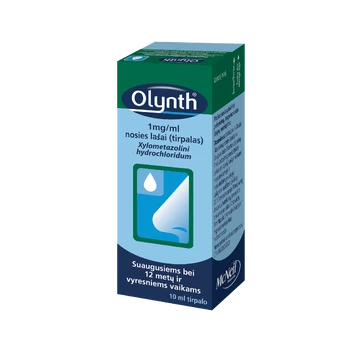 Olynth 1 mg/ml nosies lašai 10 ml