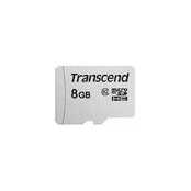 Atminties kortelė MEMORY MICRO SDHC 8GB/CLASS10 TS8GUSD300S TRANSCEND kaina