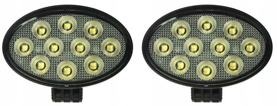 Darbinis halogenas 40 led 12-24v ledinis prožektorius Osram ovalus 40w ip68